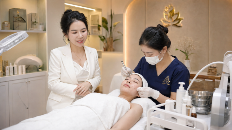 Mụn Chuyên Sâu Detox CO2 tại Sunrise Beauty