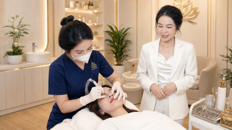 Phun môi thẩm mỹ tại Sunrise Beauty